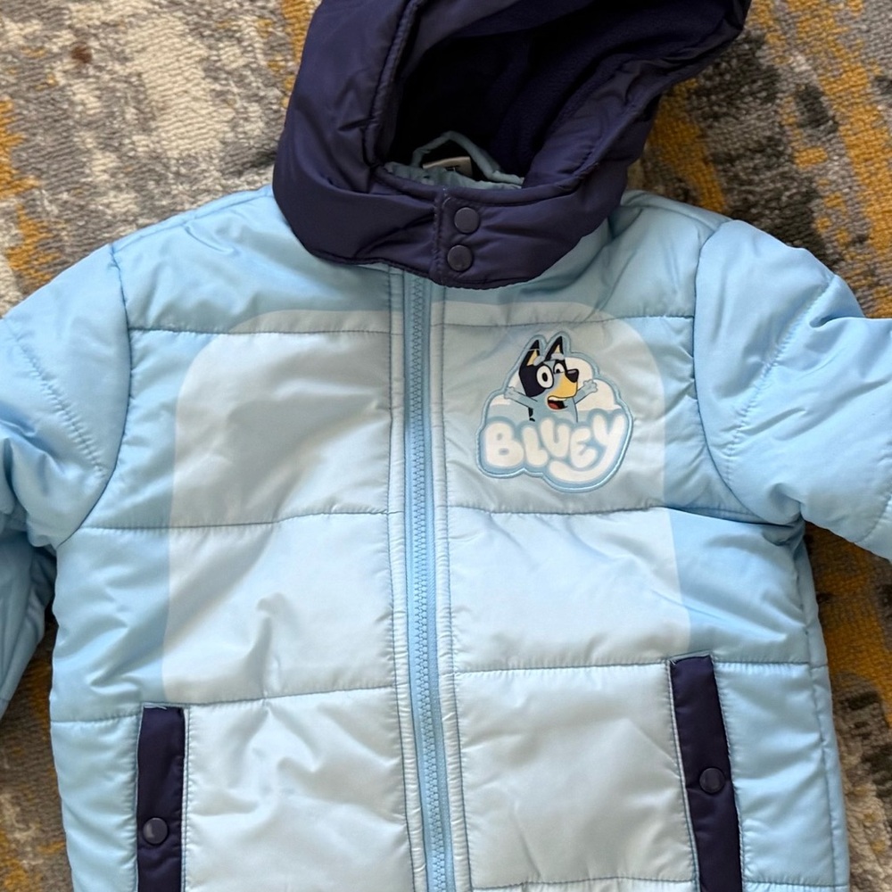 Bluey Kids' Puffer Jacket